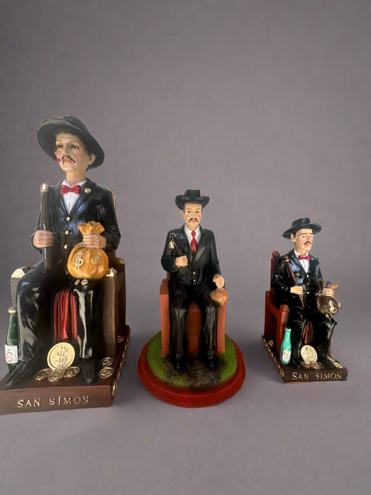 16 inch , 10 inch , 12 inch San Simon Statue