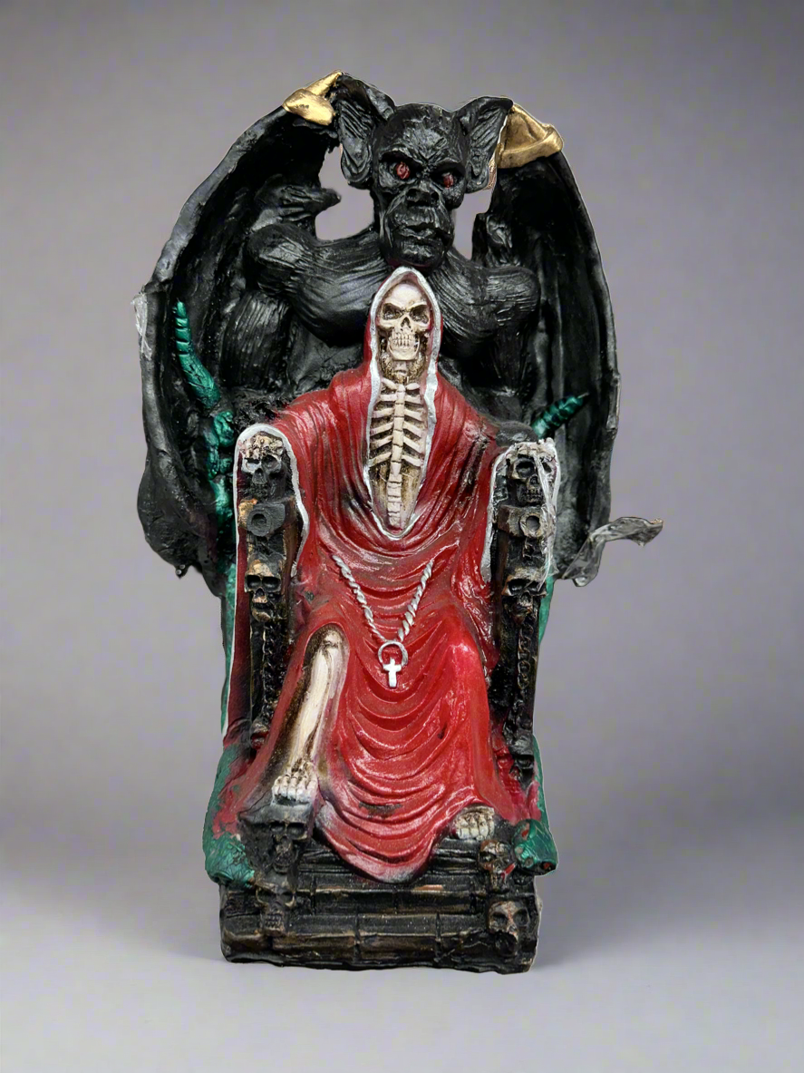 16 Inch Santa Muerte With Devil