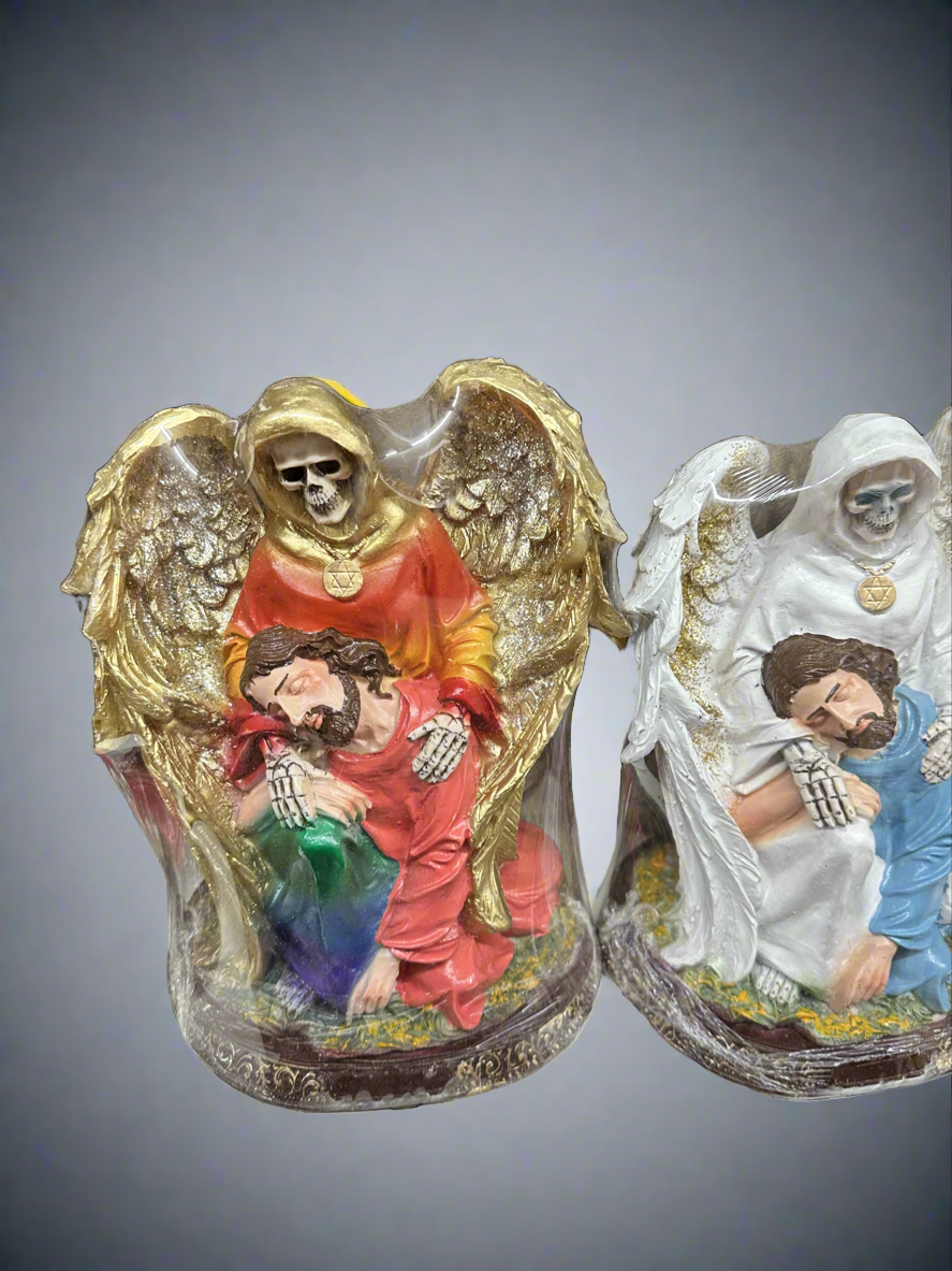10 Inch Santa Muerte With Jesus